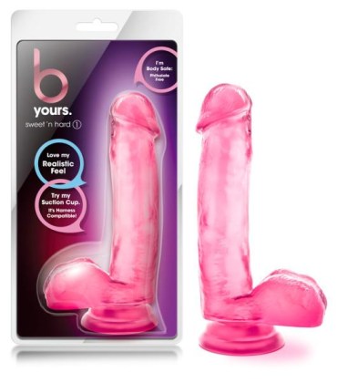 B Yours Sweet roze silikonski dildo  330403-5